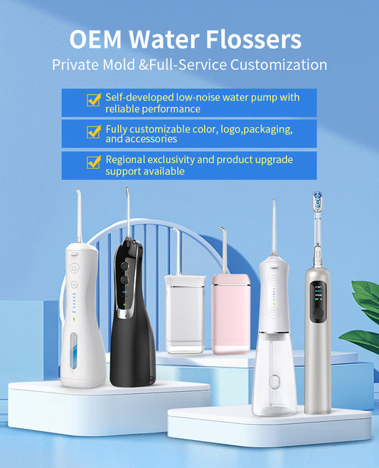 How to Choose the Right Water Flosser for Your Brand – A Manufacturer’s Guide