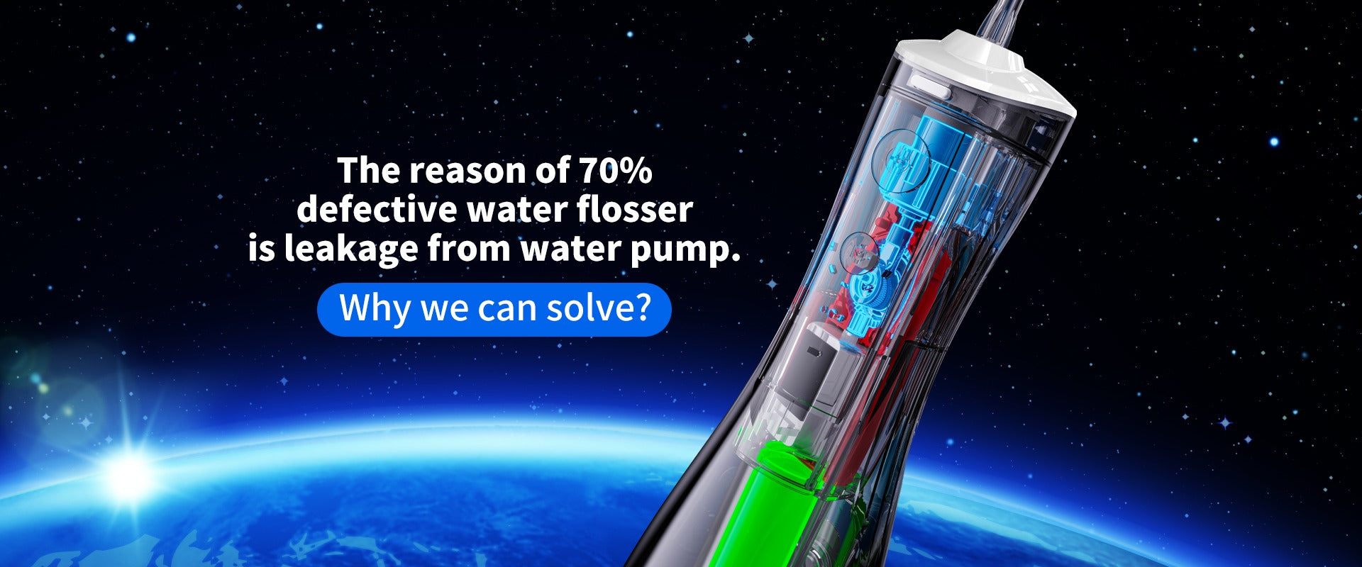 Load video: Globally Patented Innovation Elastic Membrane Water Pump-MCELIFE