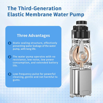 Customizable logo water flosser, bulk manufacturing