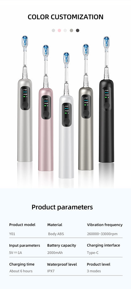  electric toothbrush with multiple modes