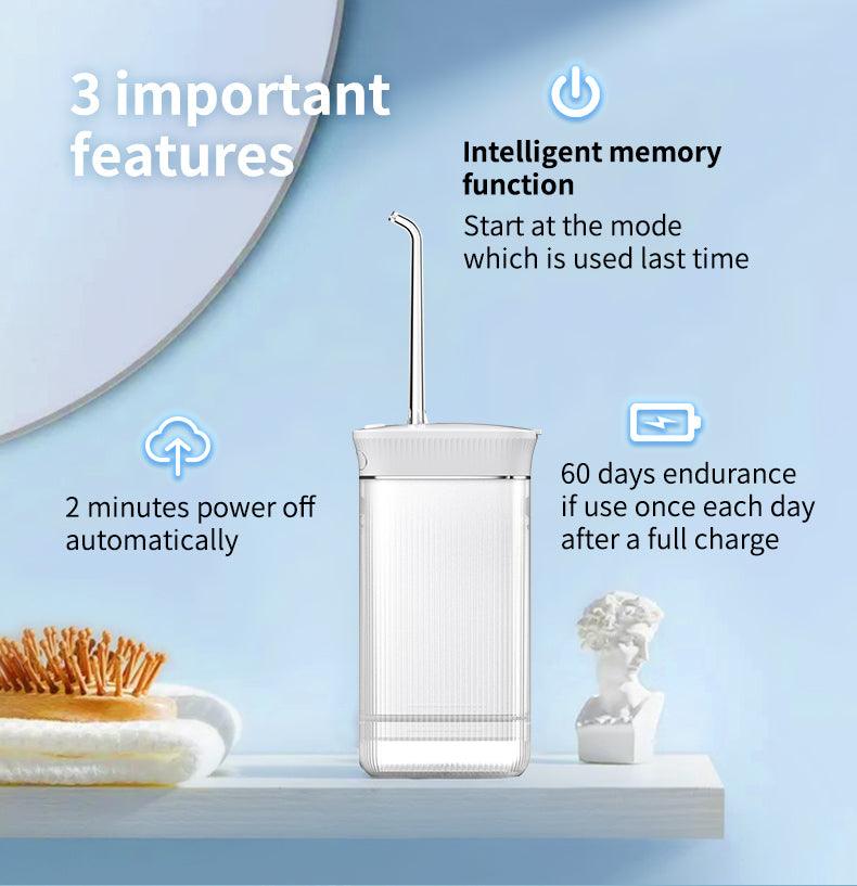 Ultrasonic water flosser for plaque removal, factory supply
